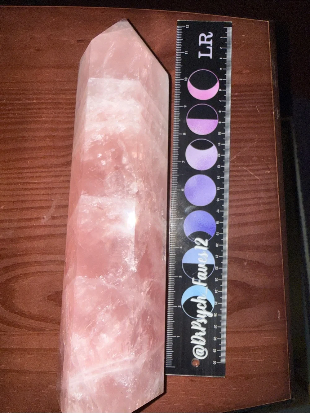 Polished Rose Quartz Point Tower - Pink Crystal Accent